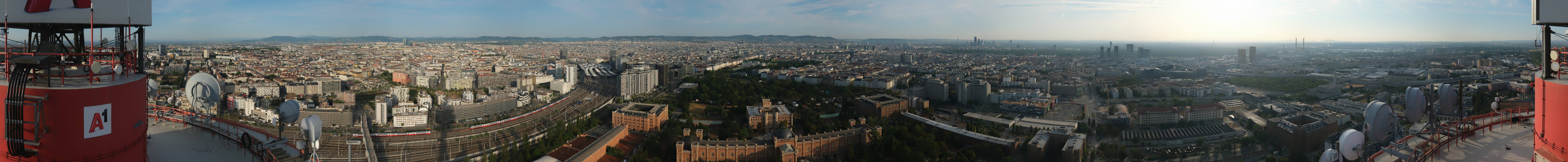 Archived image Webcam Vienna - View of the city