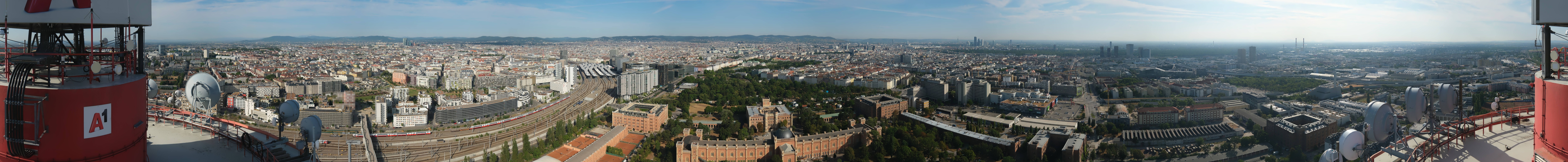 Archived image Webcam Vienna - View of the city