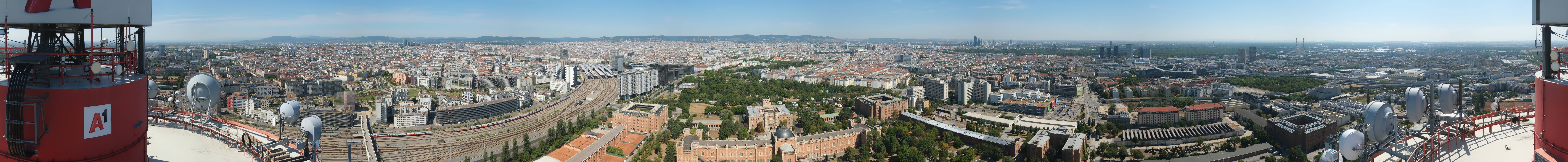Archived image Webcam Vienna - View of the city