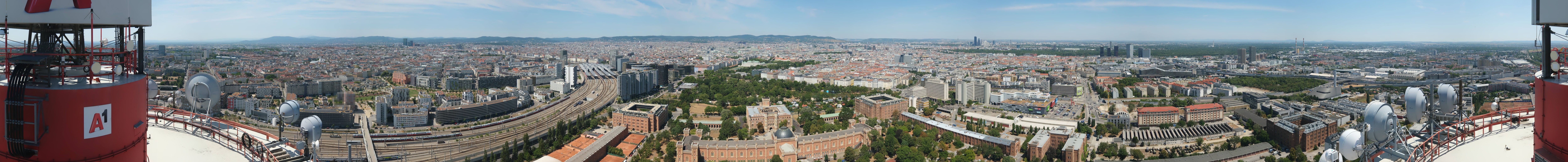 Archived image Webcam Vienna - View of the city
