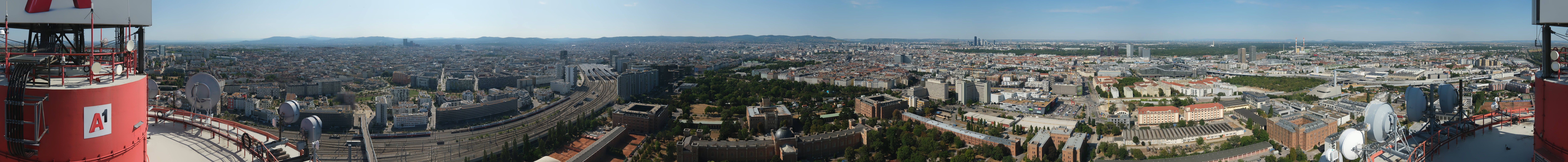 Archived image Webcam Vienna - View of the city