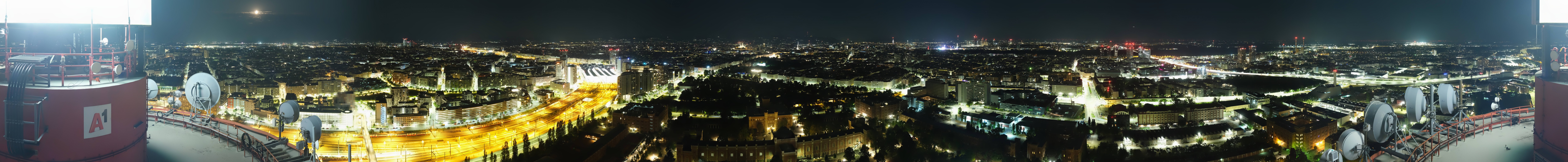 Archiv Foto Webcam Wien - Stadtpanorama