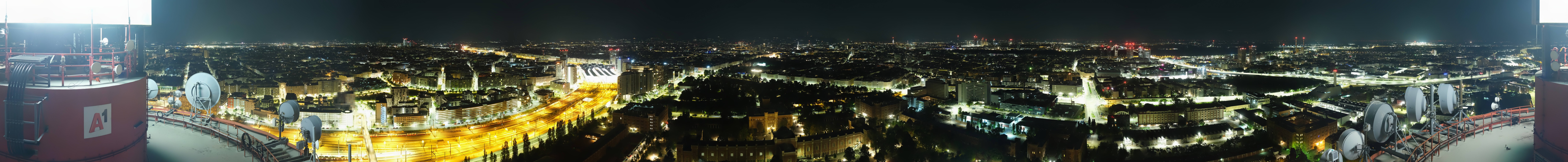 Archiv Foto Webcam Wien - Stadtpanorama