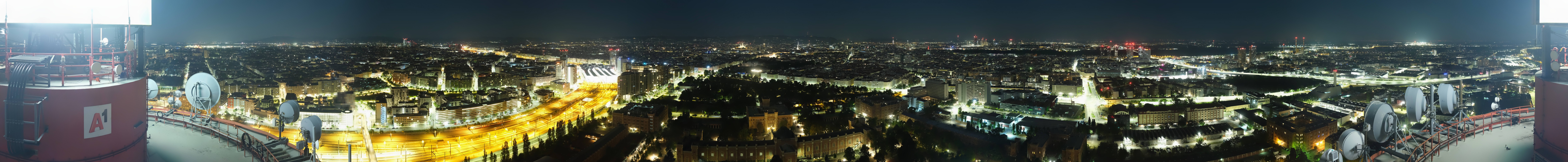 Archived image Webcam Vienna - View of the city