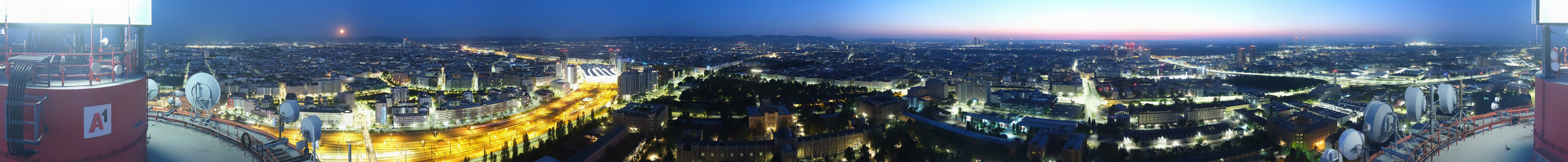 Archived image Webcam Vienna - View of the city