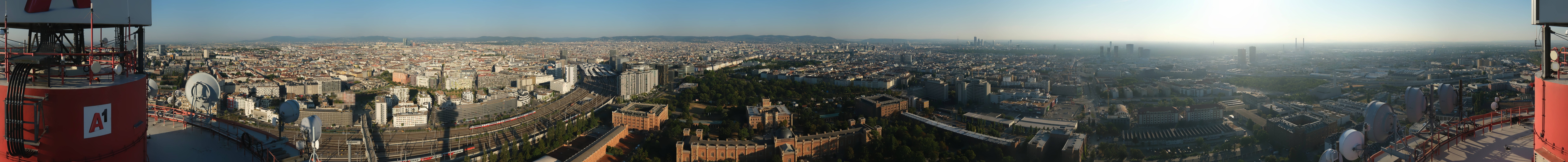 Archived image Webcam Vienna - View of the city