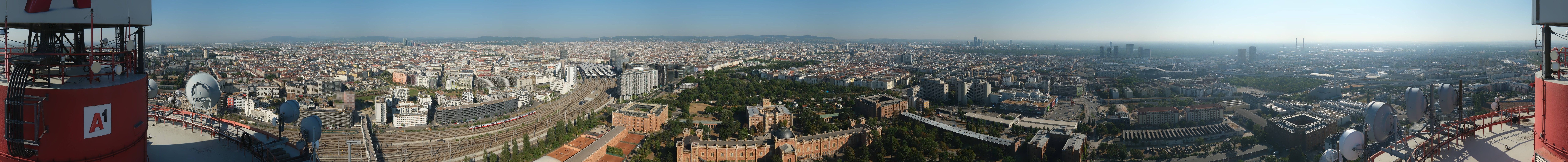 Archived image Webcam Vienna - View of the city
