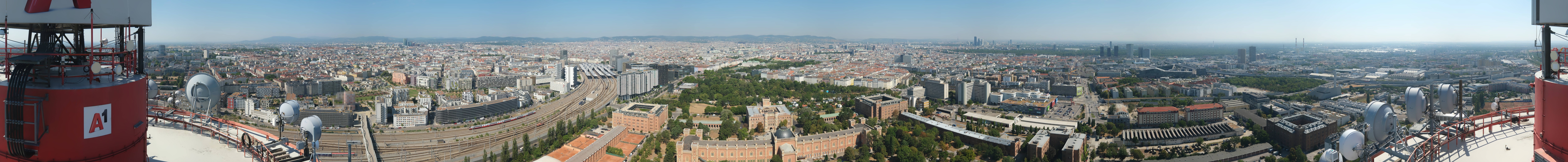 Archived image Webcam Vienna - View of the city