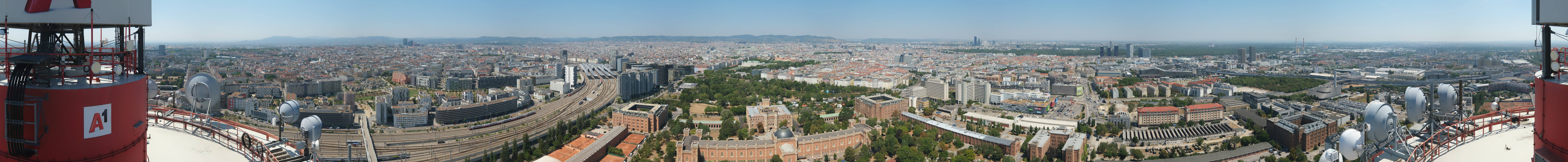 Archived image Webcam Vienna - View of the city