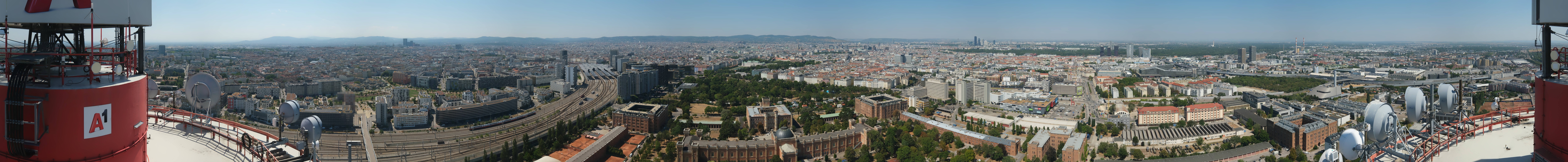 Archived image Webcam Vienna - View of the city