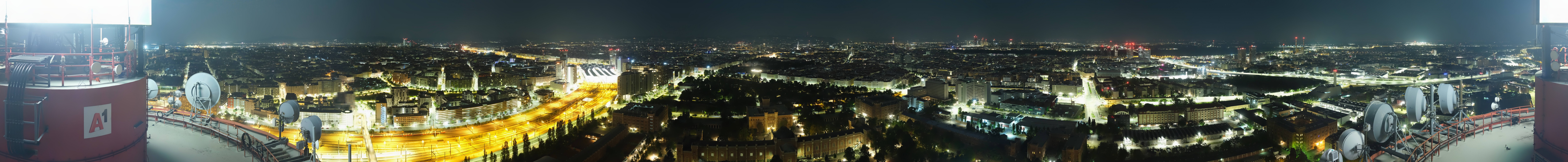Archiv Foto Webcam Wien - Stadtpanorama