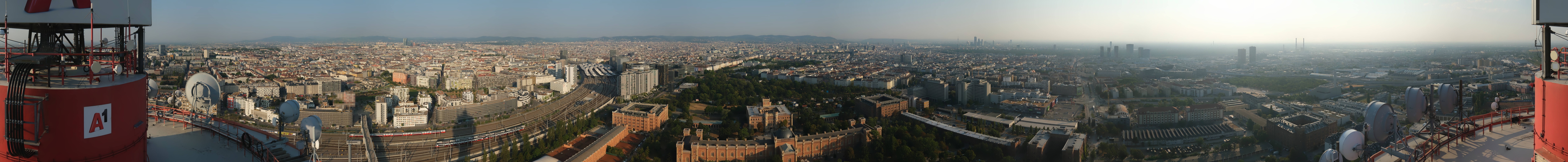 Archived image Webcam Vienna - View of the city