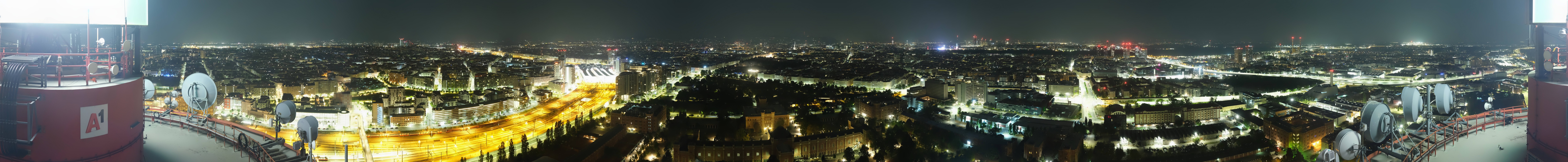 Archiv Foto Webcam Wien - Stadtpanorama