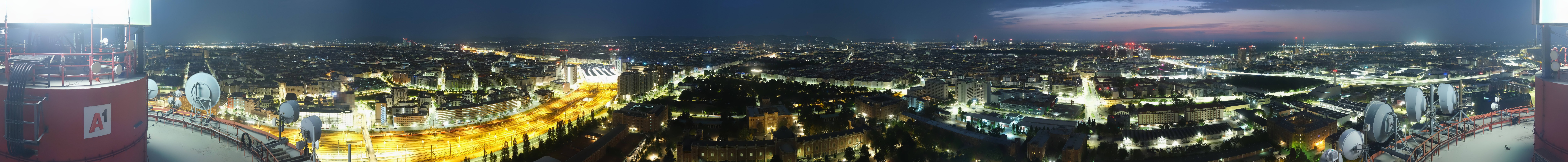Archiv Foto Webcam Wien - Stadtpanorama