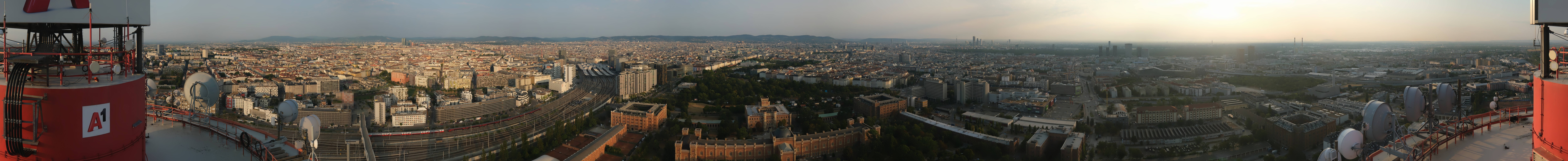 Archived image Webcam Vienna - View of the city