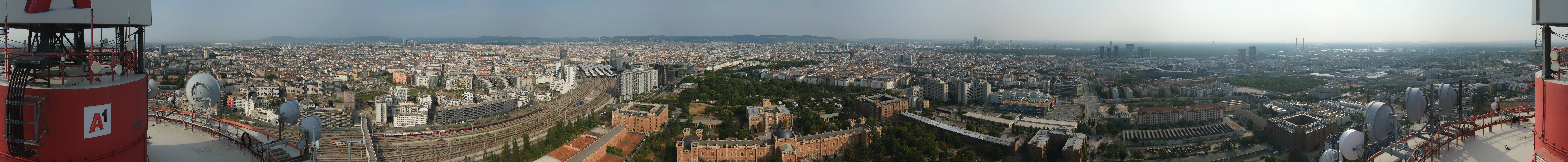 Archived image Webcam Vienna - View of the city
