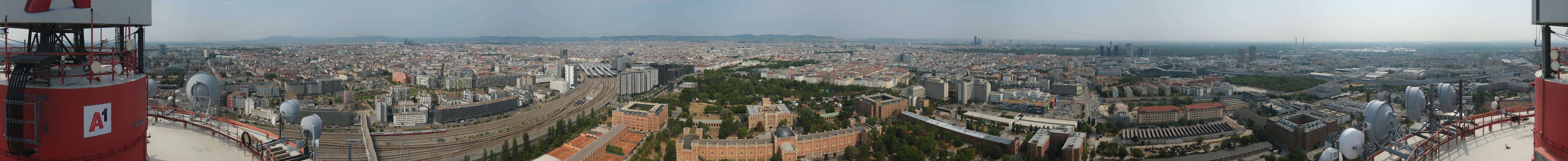 Archived image Webcam Vienna - View of the city