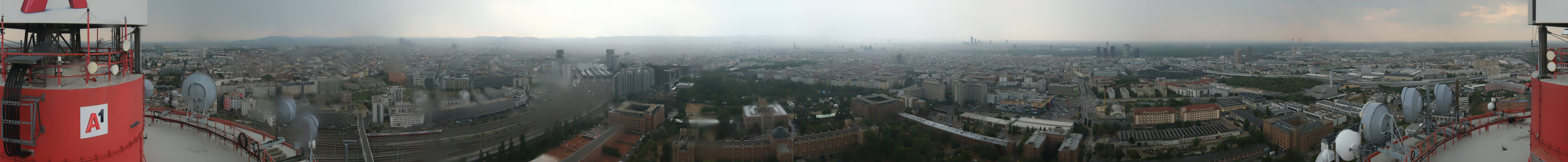 Archived image Webcam Vienna - View of the city