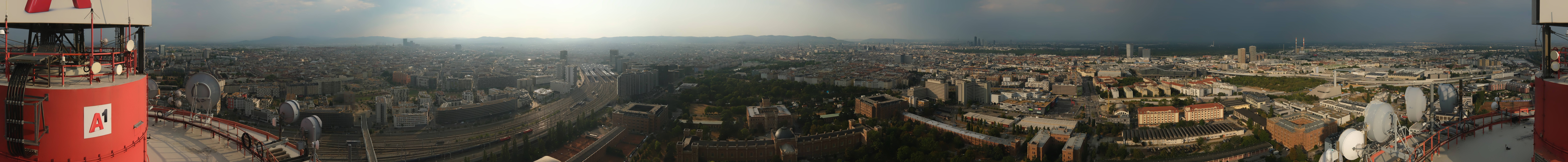 Archived image Webcam Vienna - View of the city