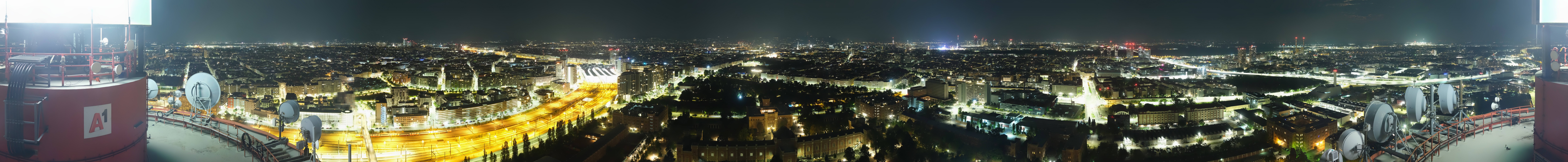 Archiv Foto Webcam Wien - Stadtpanorama