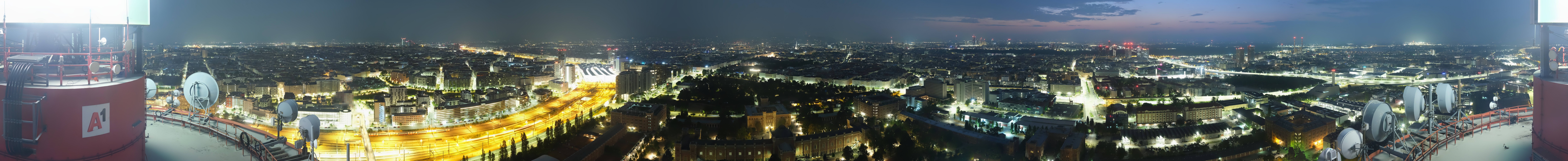 Archived image Webcam Vienna - View of the city