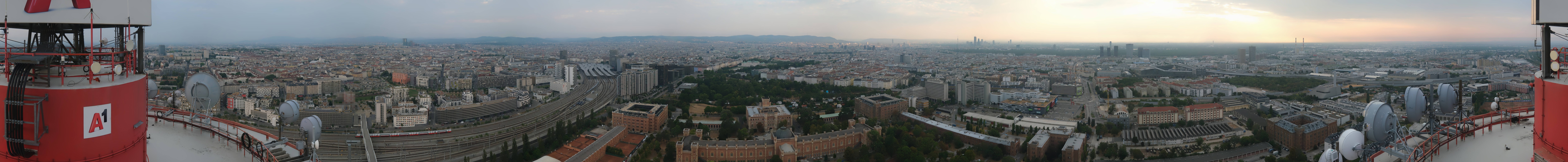 Archived image Webcam Vienna - View of the city