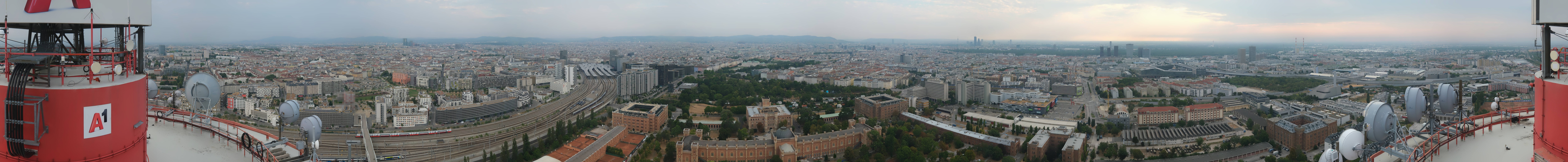 Archived image Webcam Vienna - View of the city