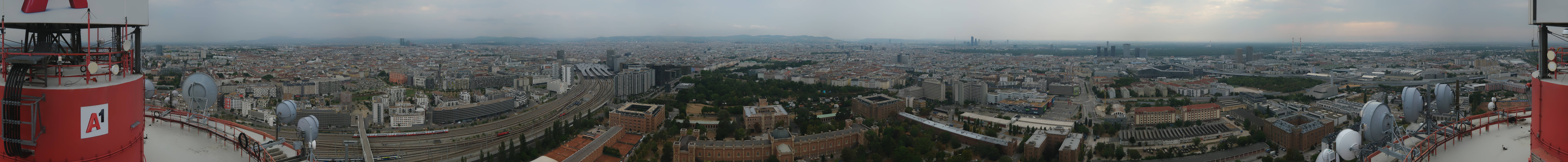 Archived image Webcam Vienna - View of the city