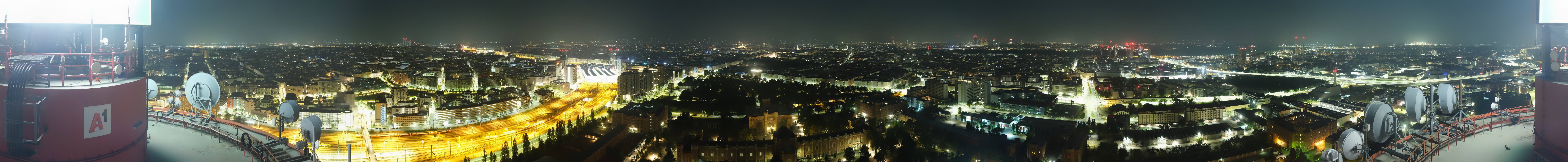 Archiv Foto Webcam Wien - Stadtpanorama