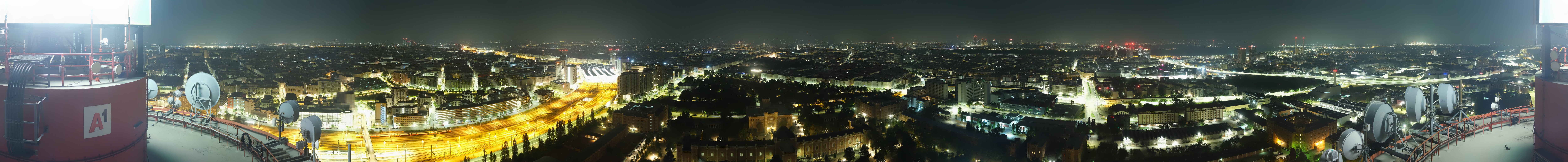 Archiv Foto Webcam Wien - Stadtpanorama