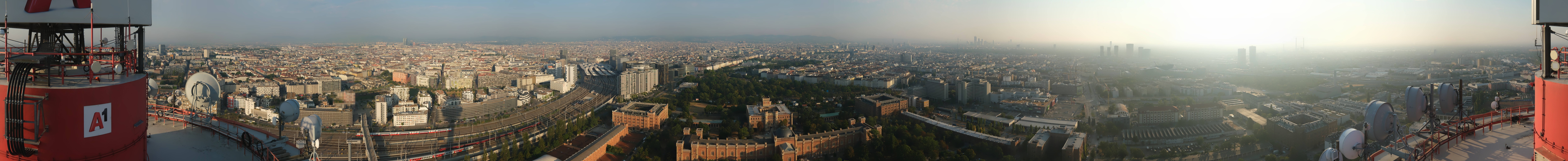 Archived image Webcam Vienna - View of the city