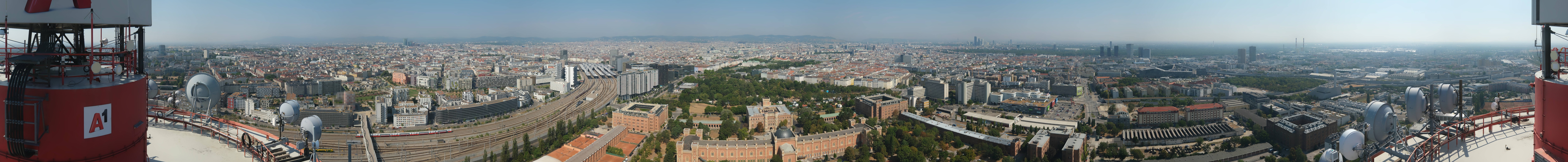 Archived image Webcam Vienna - View of the city