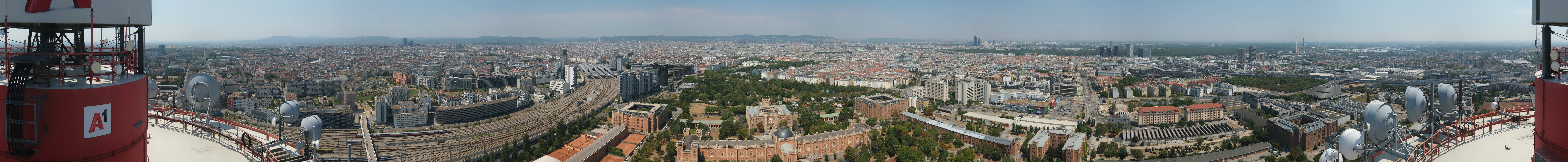 Archived image Webcam Vienna - View of the city