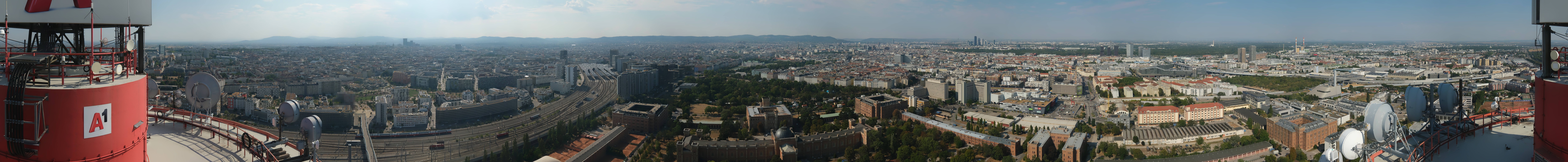 Archived image Webcam Vienna - View of the city