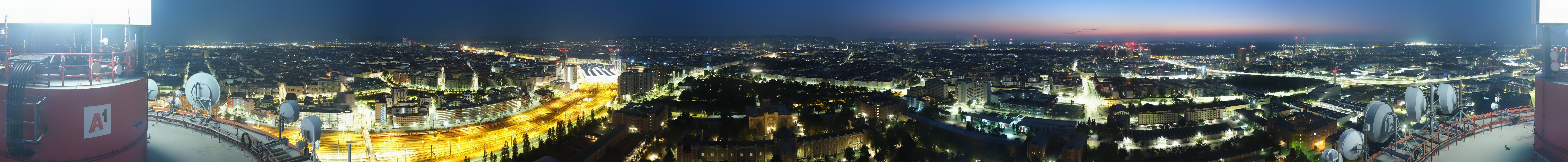 Archived image Webcam Vienna - View of the city