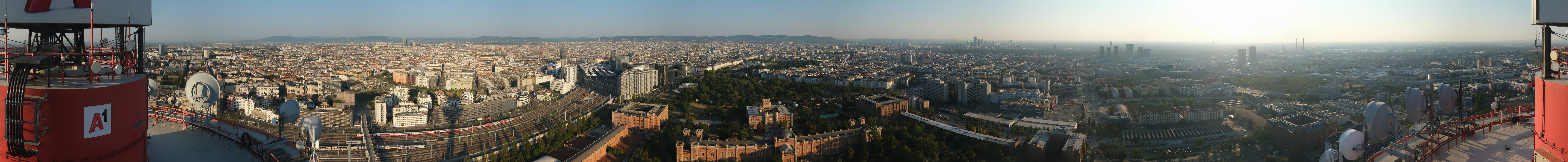 Archived image Webcam Vienna - View of the city