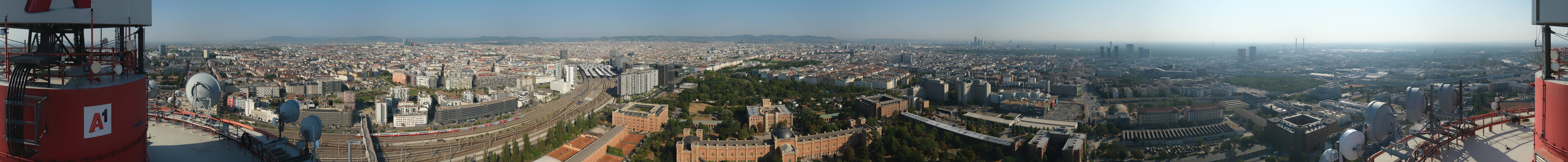 Archived image Webcam Vienna - View of the city