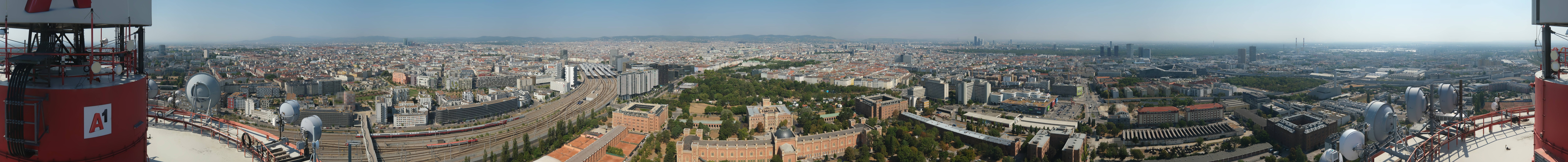 Archived image Webcam Vienna - View of the city