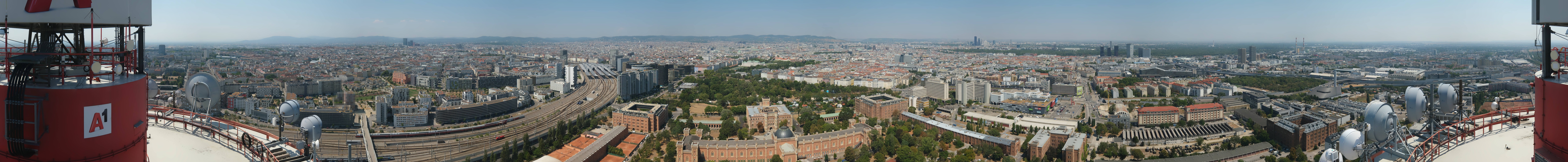 Archived image Webcam Vienna - View of the city