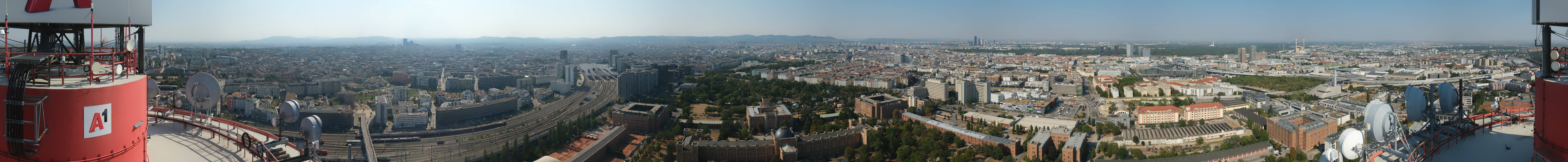 Archived image Webcam Vienna - View of the city