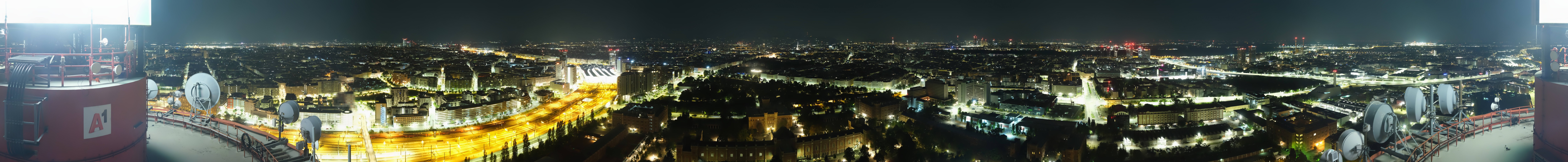 Archiv Foto Webcam Wien - Stadtpanorama