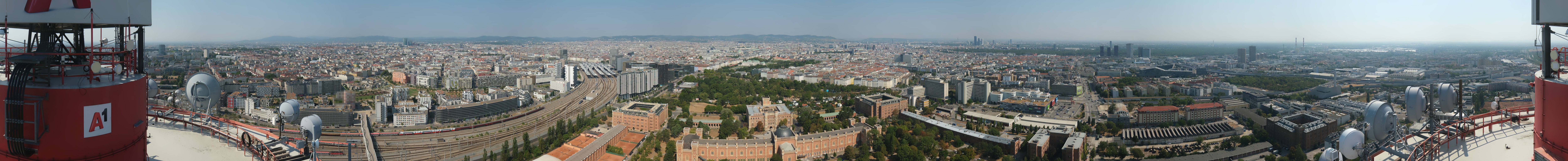 Archived image Webcam Vienna - View of the city