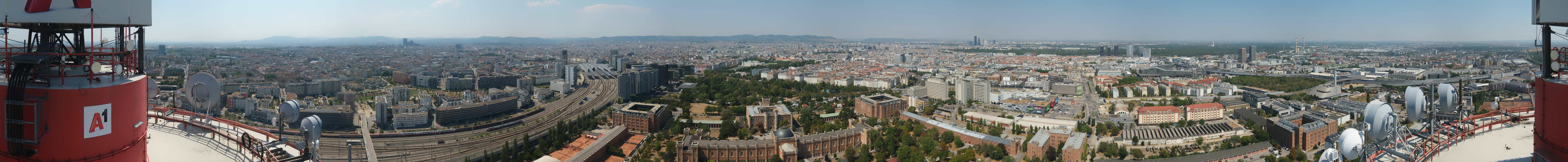 Archived image Webcam Vienna - View of the city