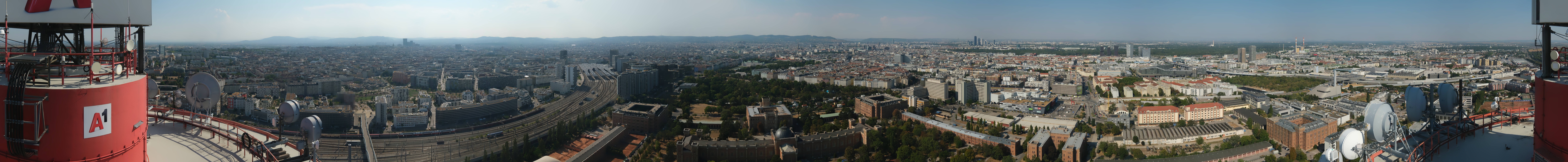 Archived image Webcam Vienna - View of the city