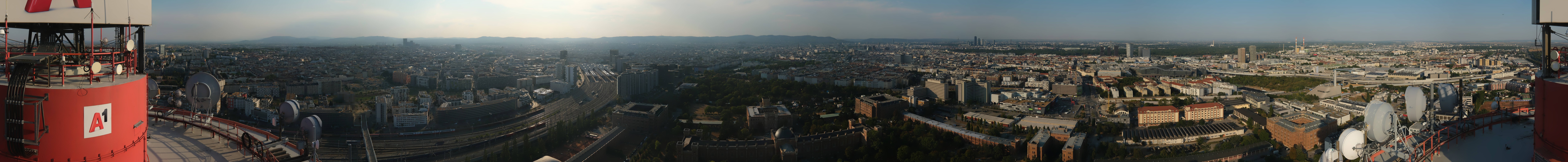 Archived image Webcam Vienna - View of the city