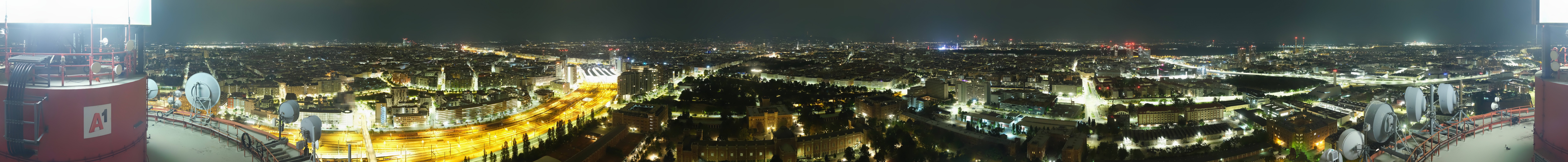 Archiv Foto Webcam Wien - Stadtpanorama