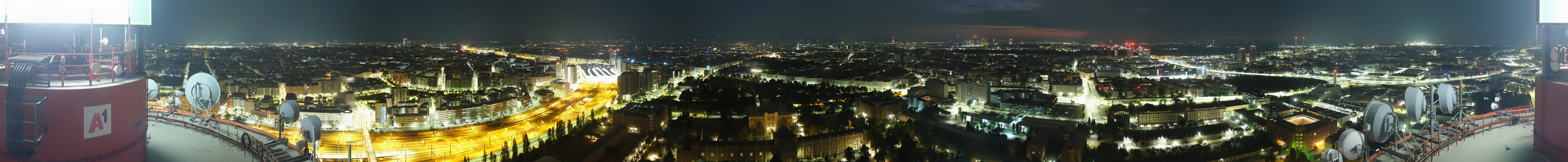 Archiv Foto Webcam Wien - Stadtpanorama