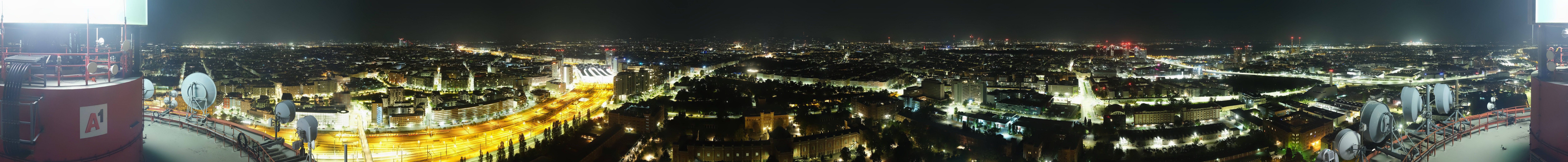 Archiv Foto Webcam Wien - Stadtpanorama