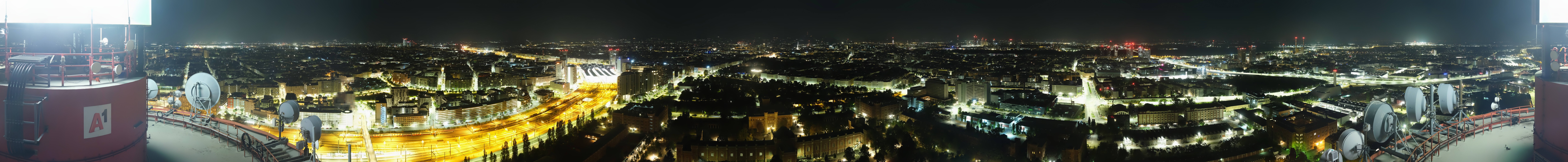 Archiv Foto Webcam Wien - Stadtpanorama