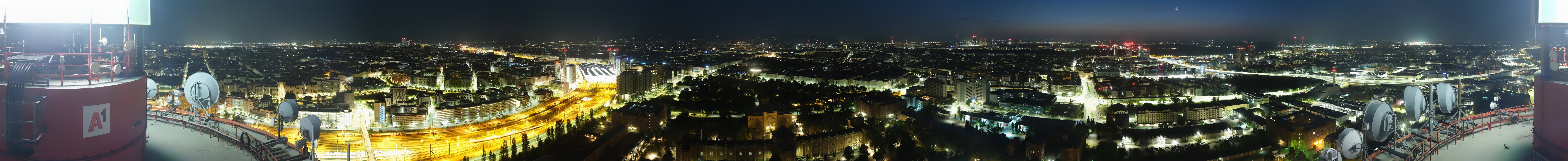 Archiv Foto Webcam Wien - Stadtpanorama